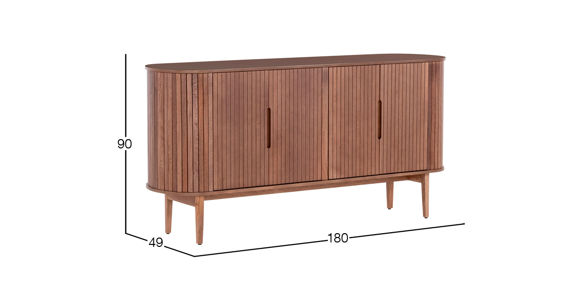 Buffet 180 cm Santorini Rosa Morada