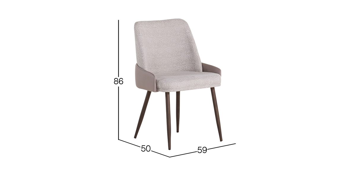 Silla Breda Beige