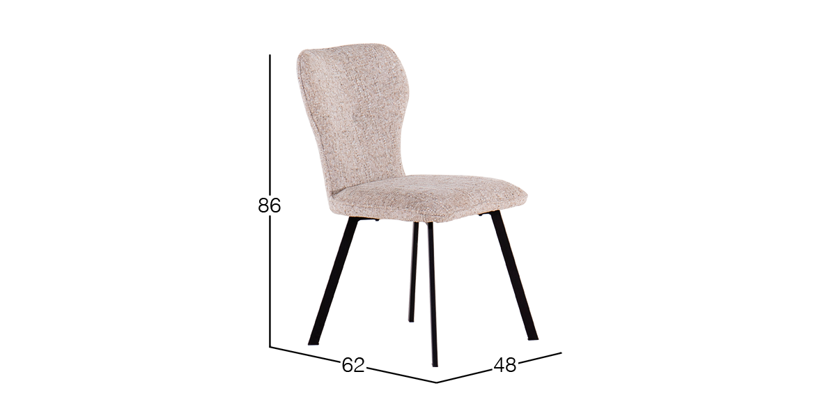 Silla Rummer Beige