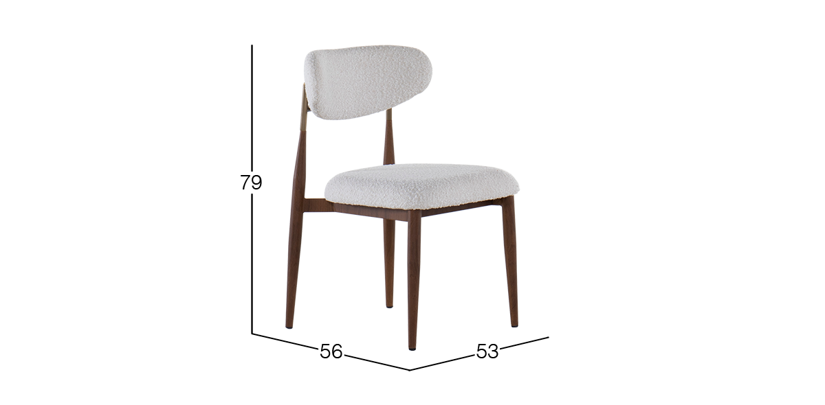 Silla Lucca Blanco