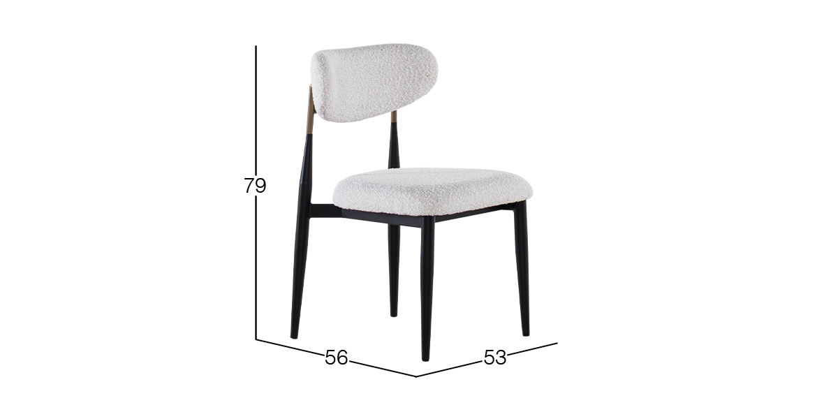 Silla Lucca Blanco