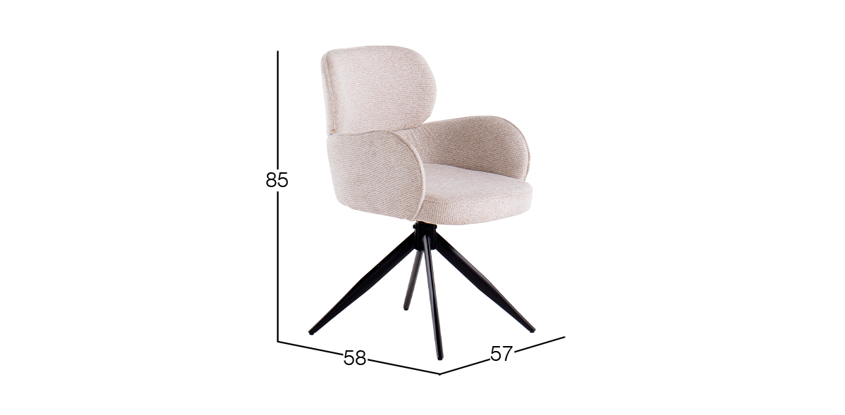 Silla Jillian Blanco