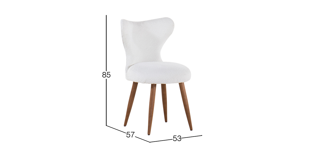Silla Malta Blanco