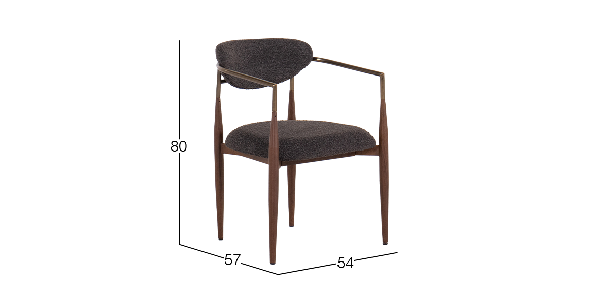 Silla Christine Café
