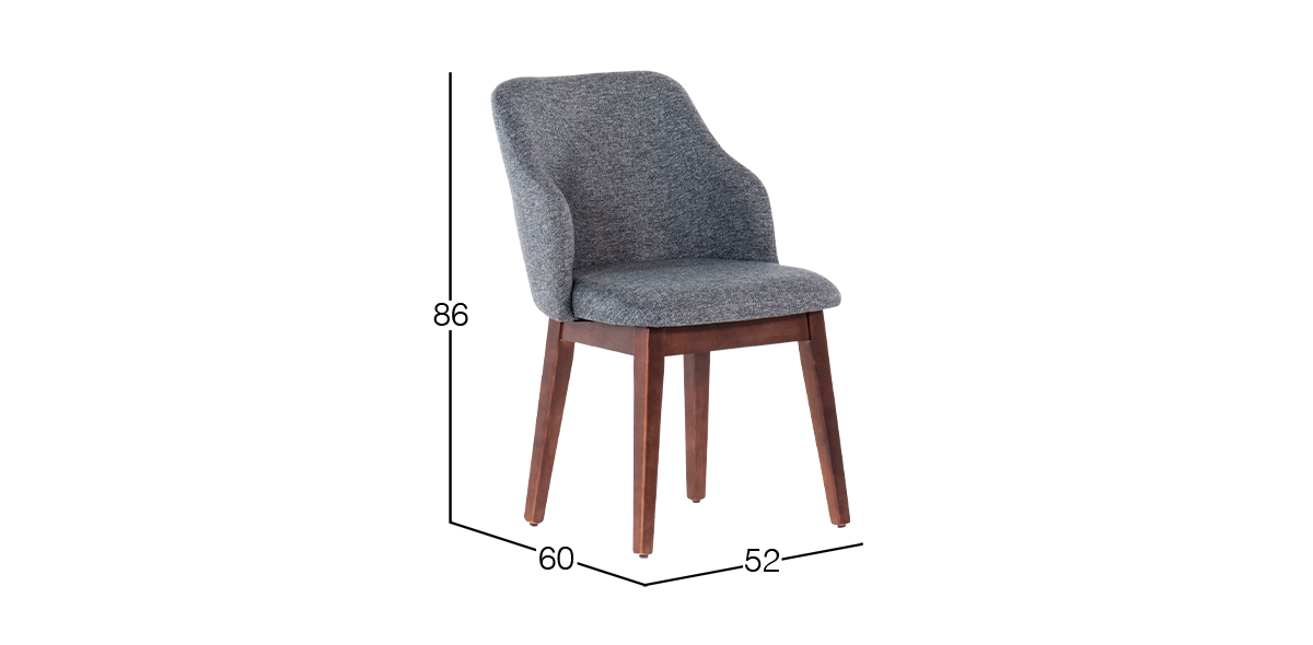 Silla Borelli Gris