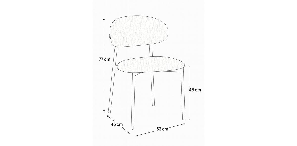 Silla Brunate G Gris