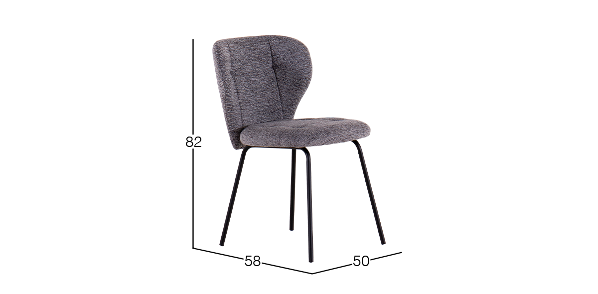Silla Rummer Gris