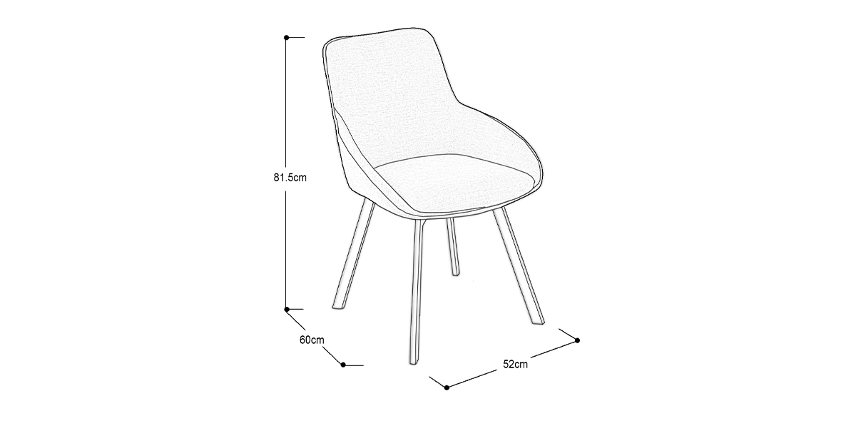 Silla Florencia Gris