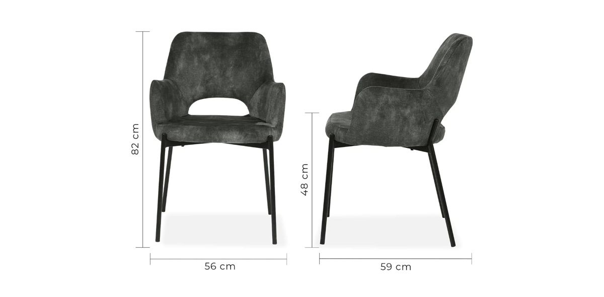 Silla Shcola Gris