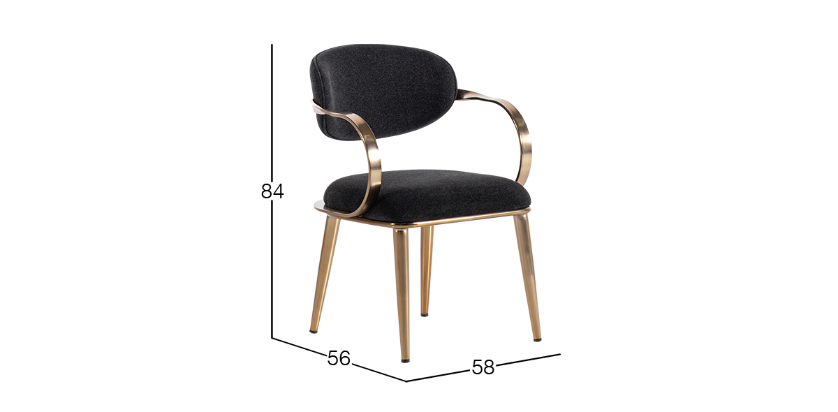 Silla Lacey Gris