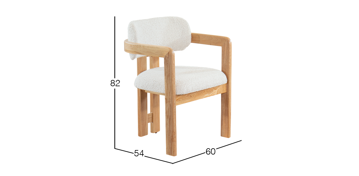 Silla Ellisse Natural