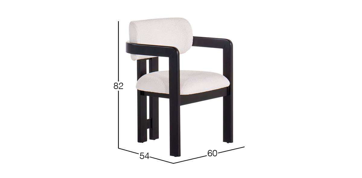 Silla Ellisse Negro