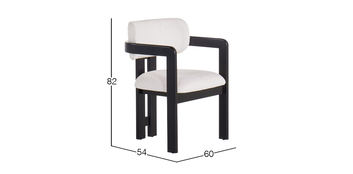 Silla Ellisse Negro