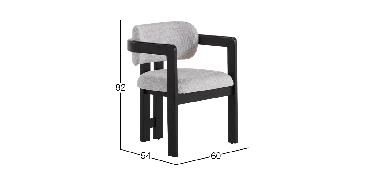 Silla Ellisse Negro
