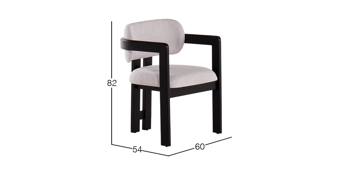 Silla Ellisse Negro