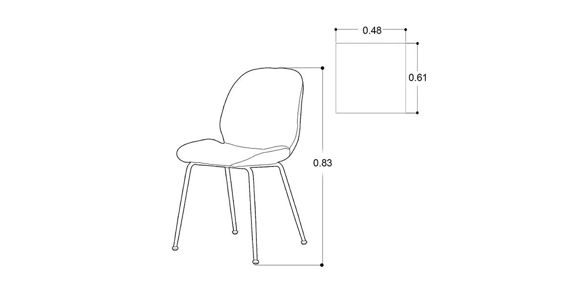 Silla Sandy Negro II