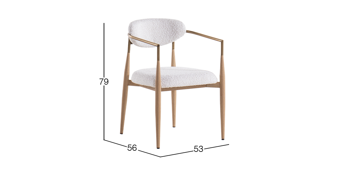 Sillón Lucca Blanco