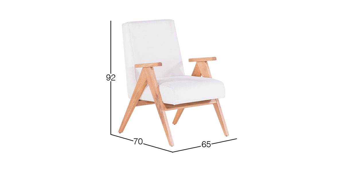 Sillón Killian Natural