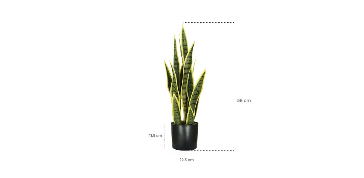 Planta Artificial Sansevieria Verde