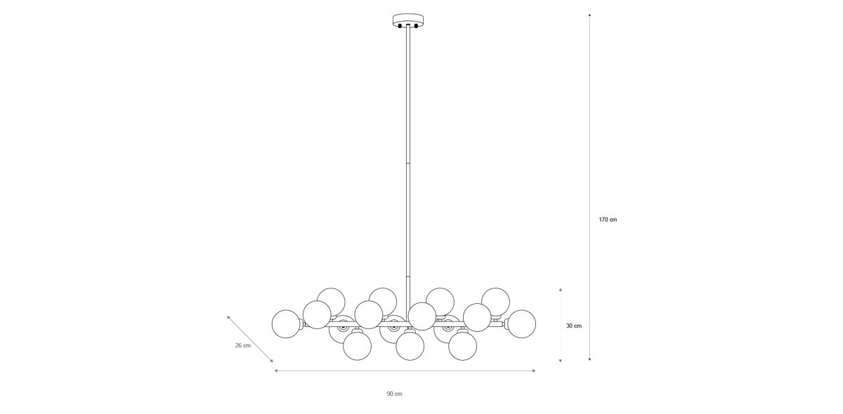 Candil Bronce Islandia