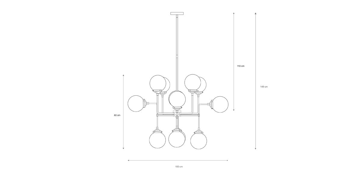 Candil Cnr Noruega Negro