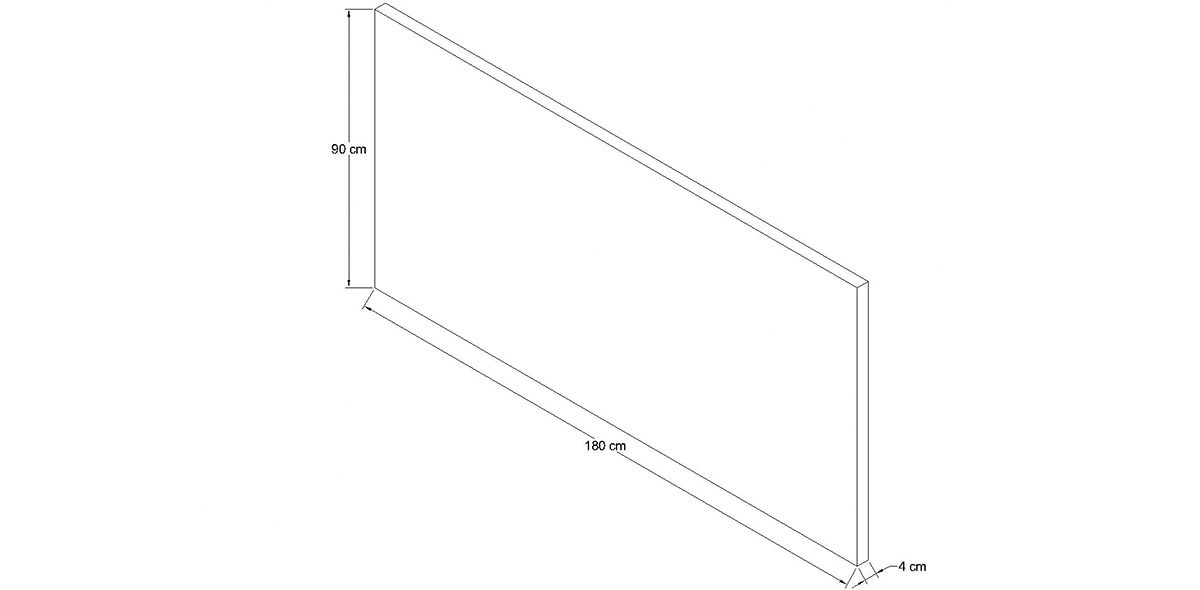 Cuadro Decorativo 180 x 90 cm Intrim Multicolor