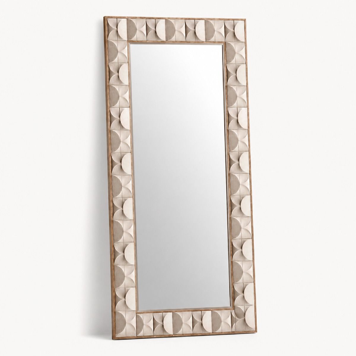 Espejo de Cristal 209 x 109 cm Muvo Beige