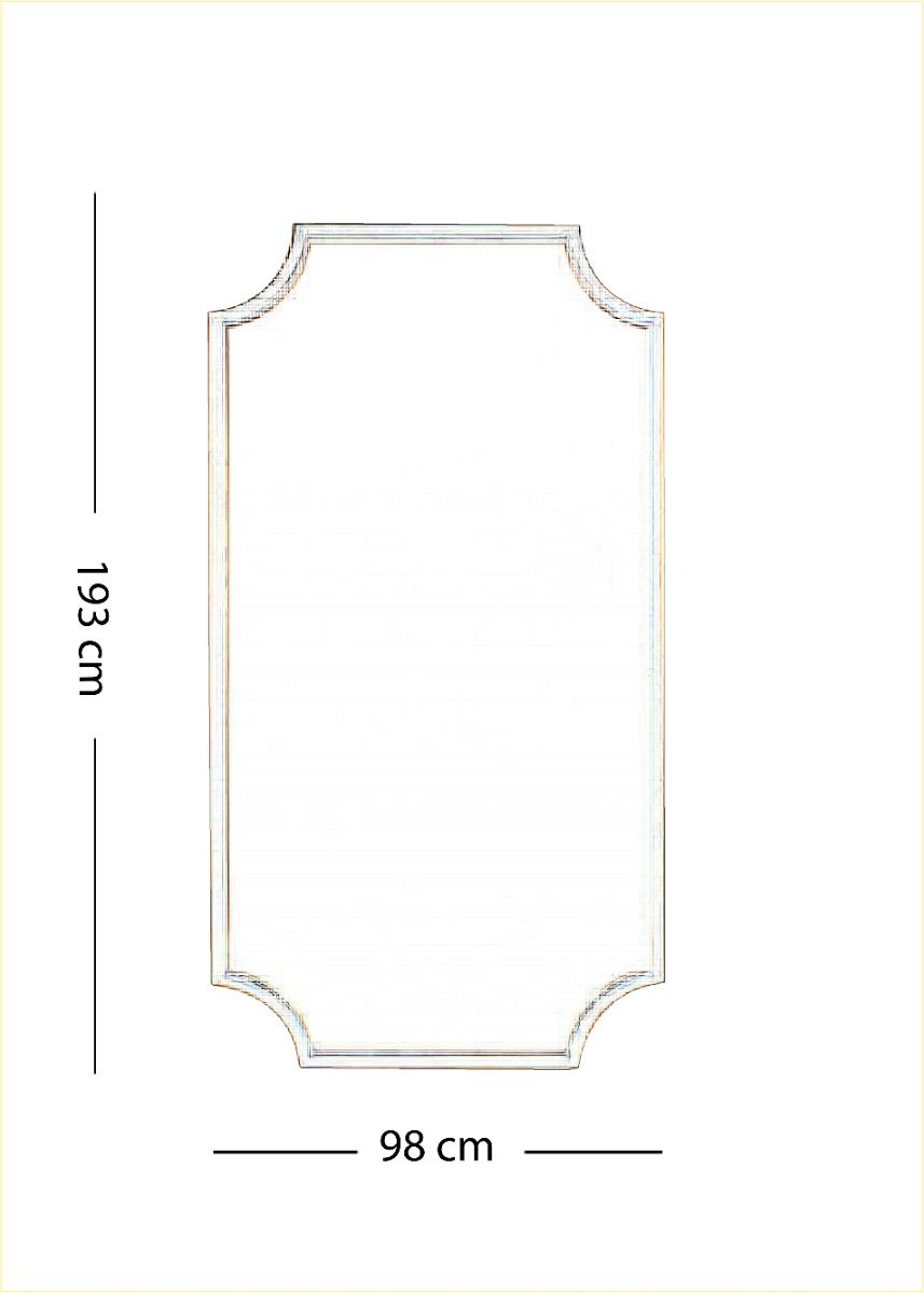 Espejo Imperial Dorado