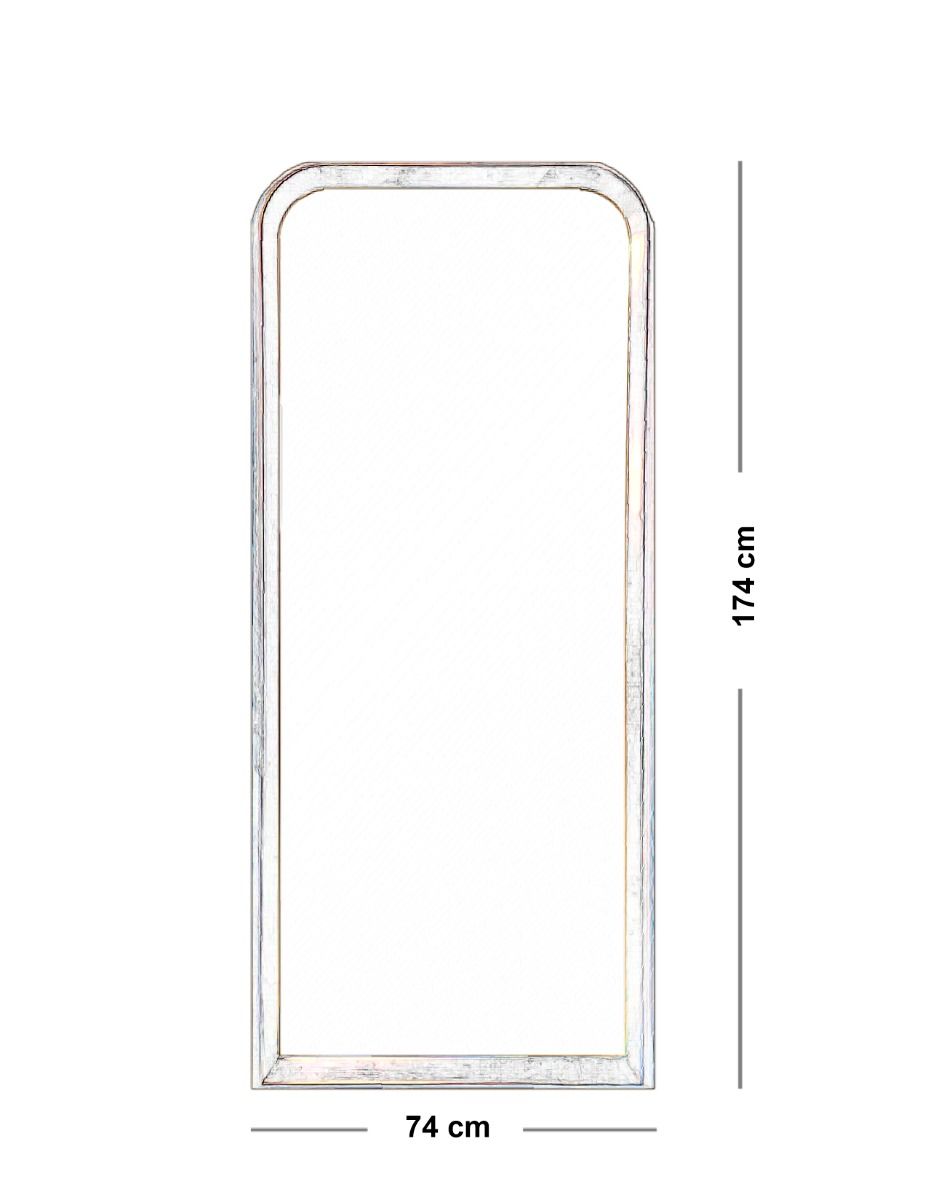 Espejo Noruego Dorado