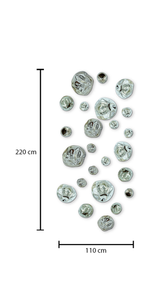 Figura de Cristal Picasso Dzo Metal 24 Piezas