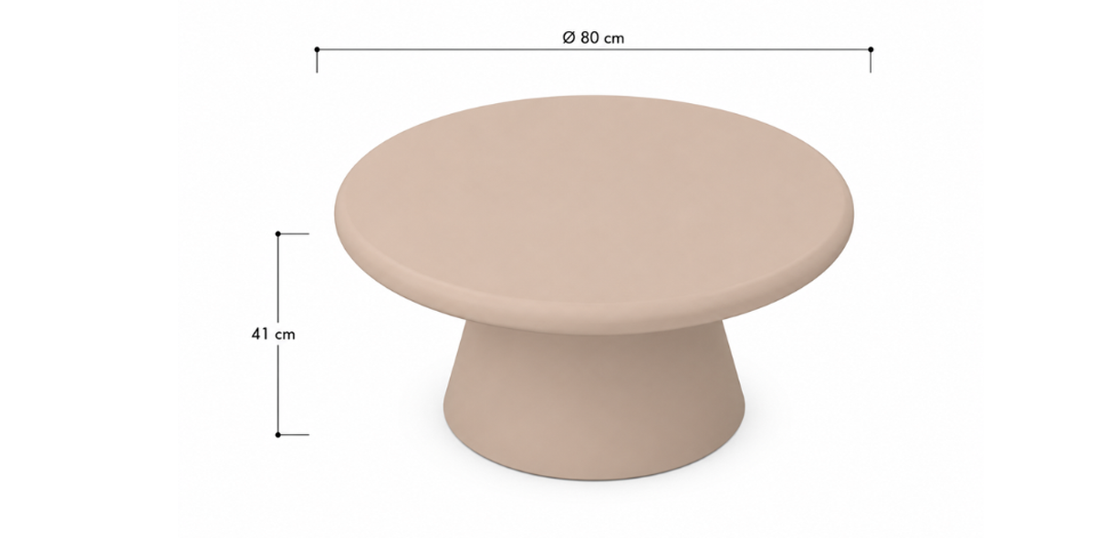 Mesa de Centro Nube Gris