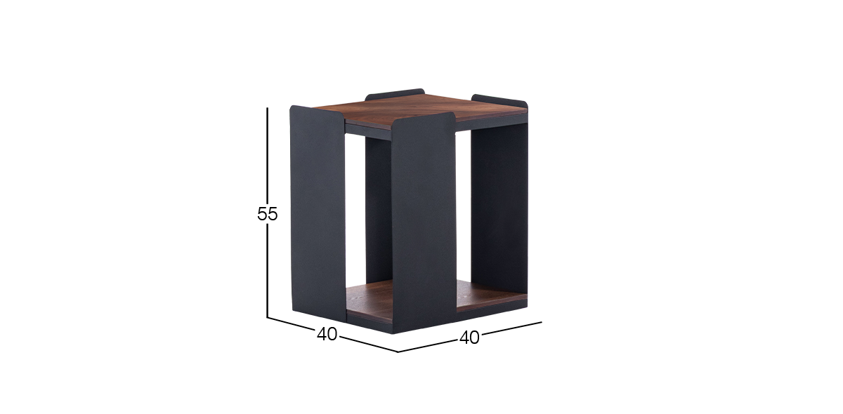 Mesa Lateral Iron Parota