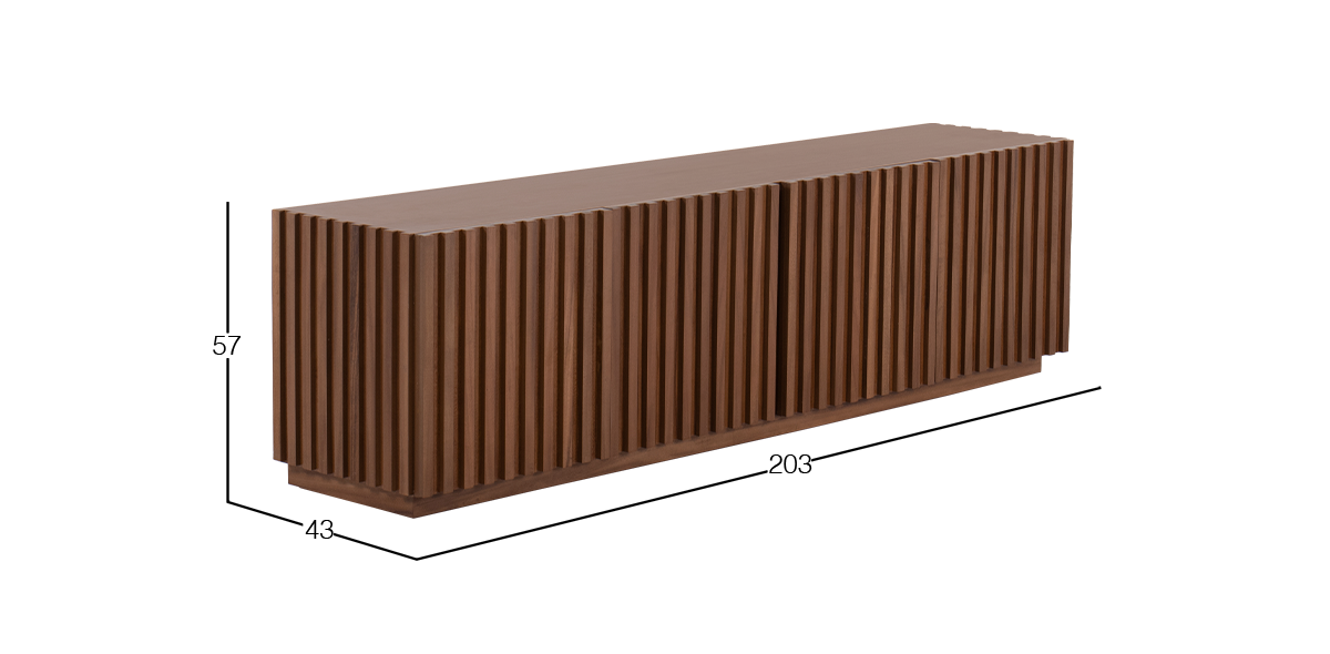 Mueble de TV Mariel Café