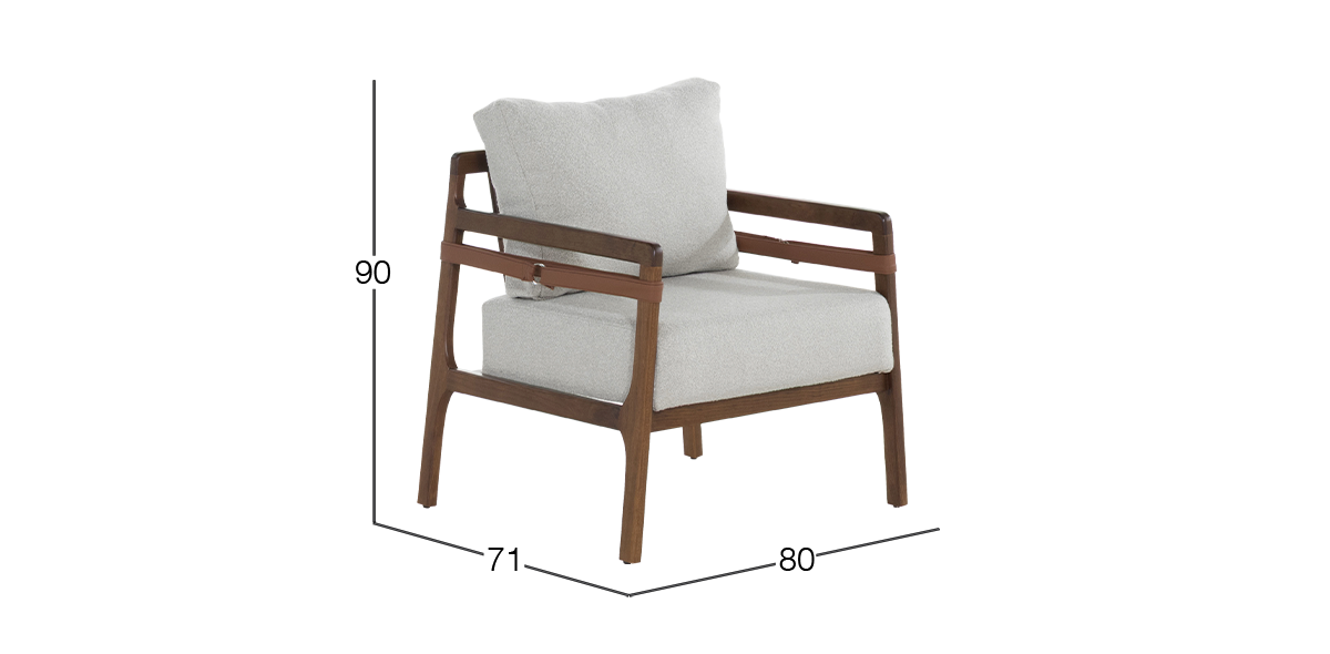 Sillón Tessuto Beige