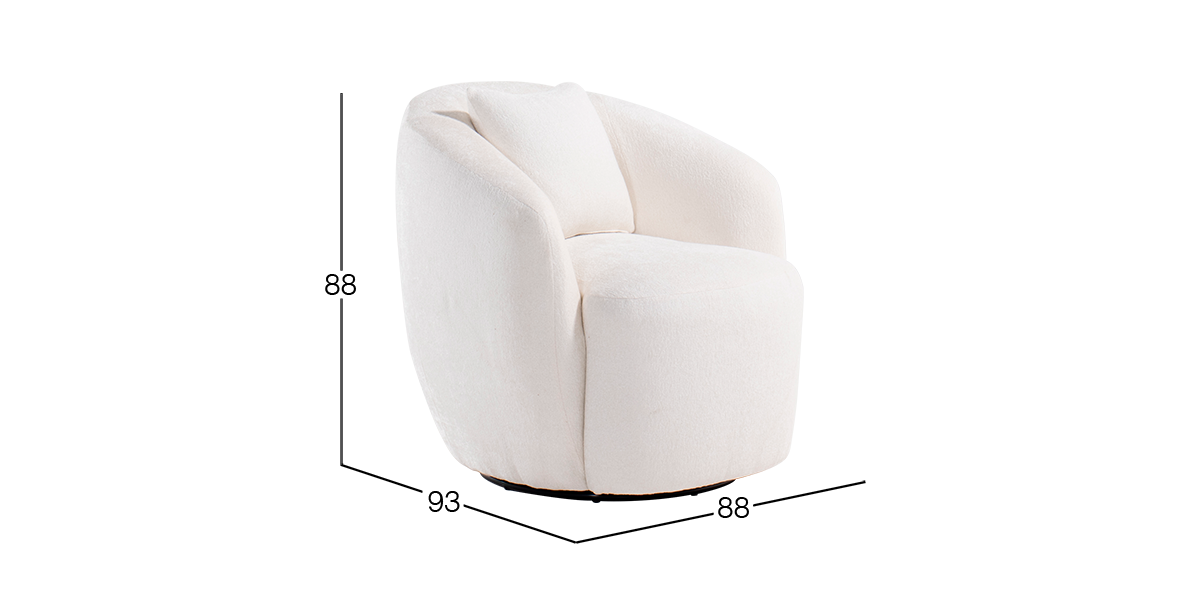 Sillón Landry Blanco