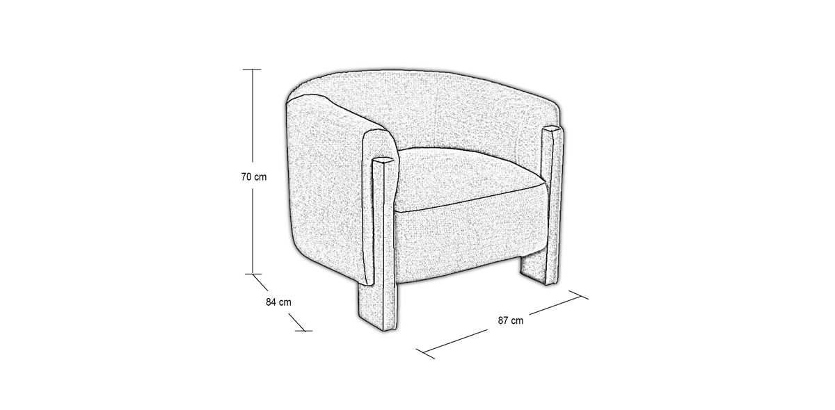 Sillón Sirlanka Gris