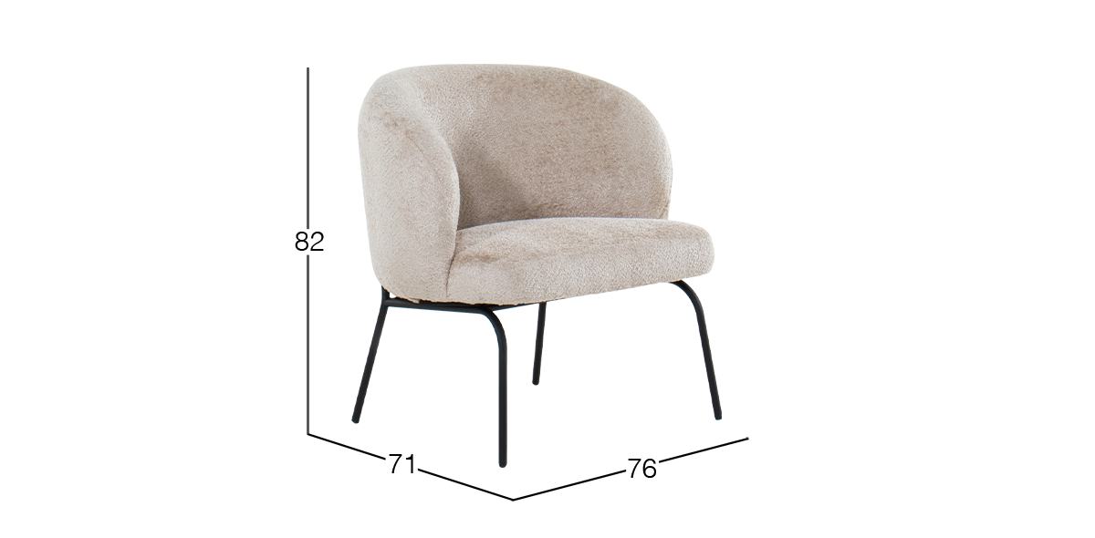 Sillón Maxalto Negro