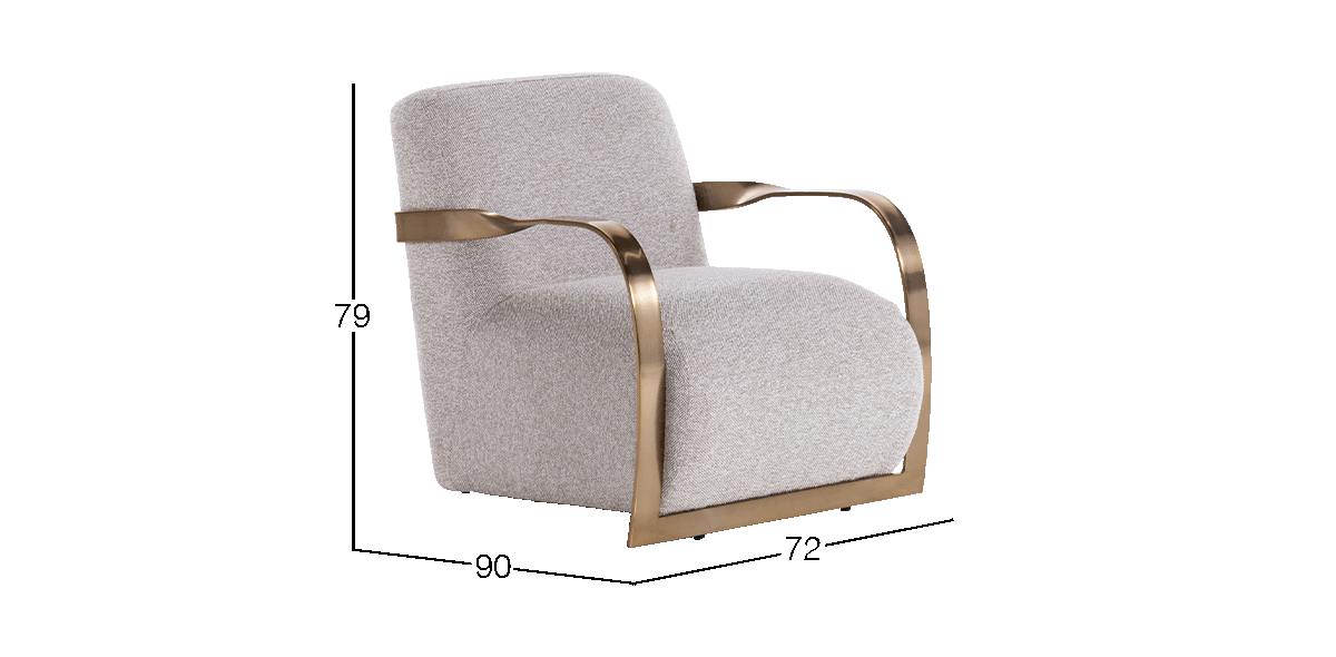 Sillón Ocasional Lacey Beige
