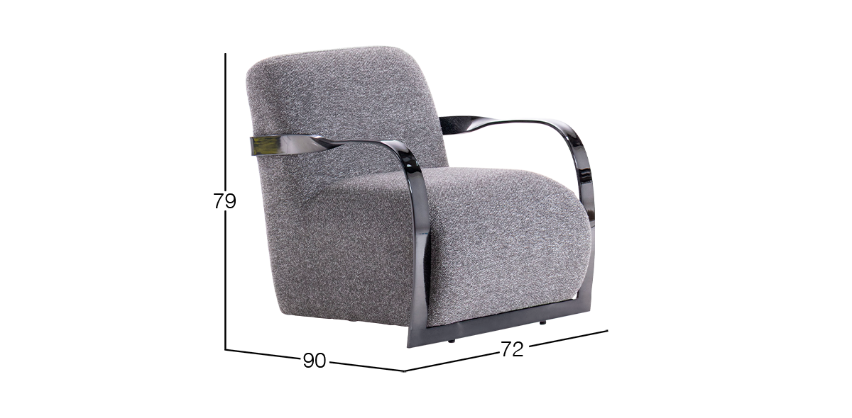 Sillón Ocasional Lacey Gris