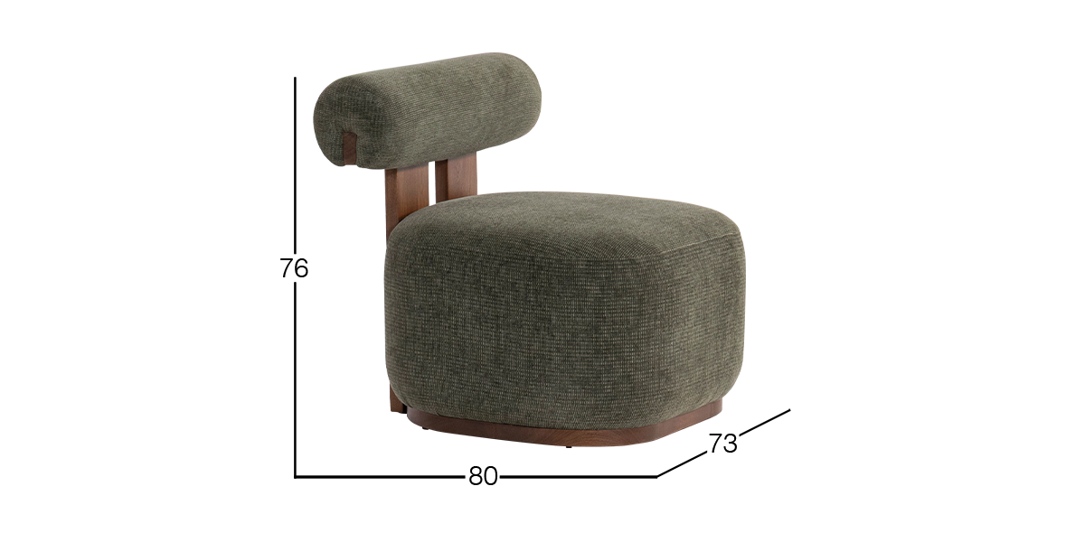 Sillón Ocasional Amy Rosa Morada