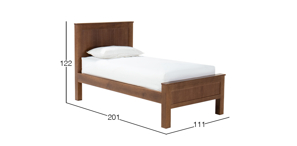 Cama Individual Jackson Pl Café