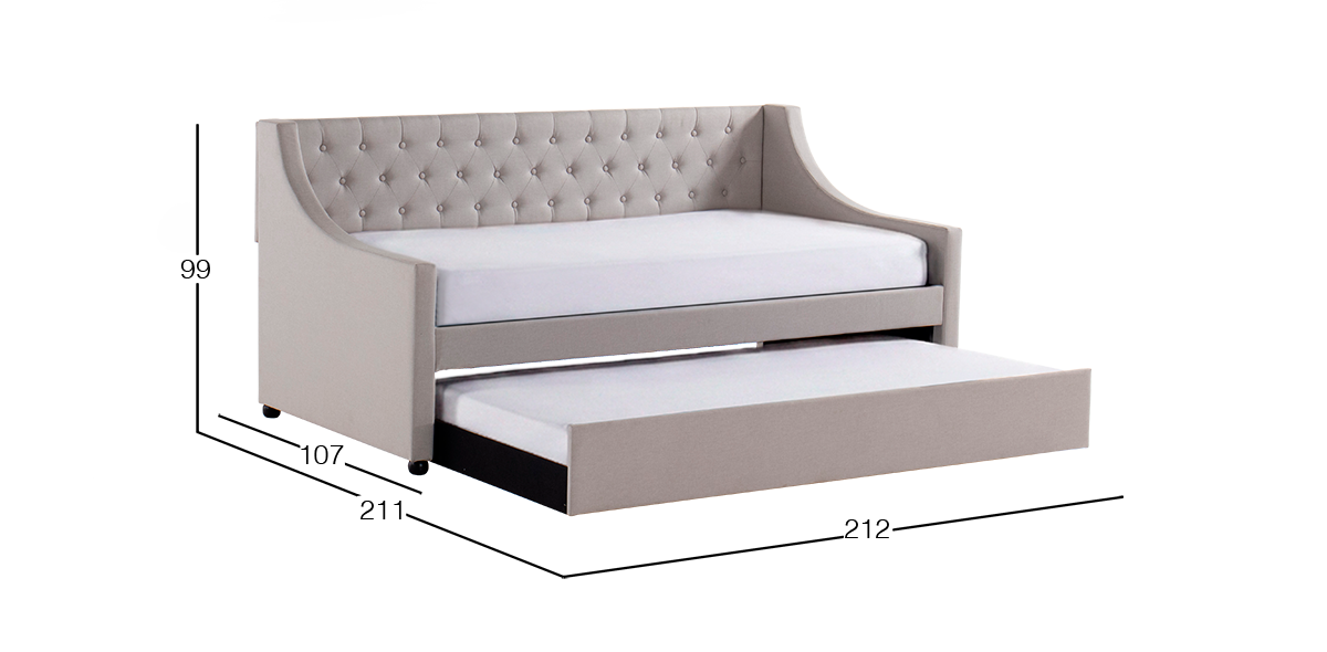 Daybed Individual Liana Beige