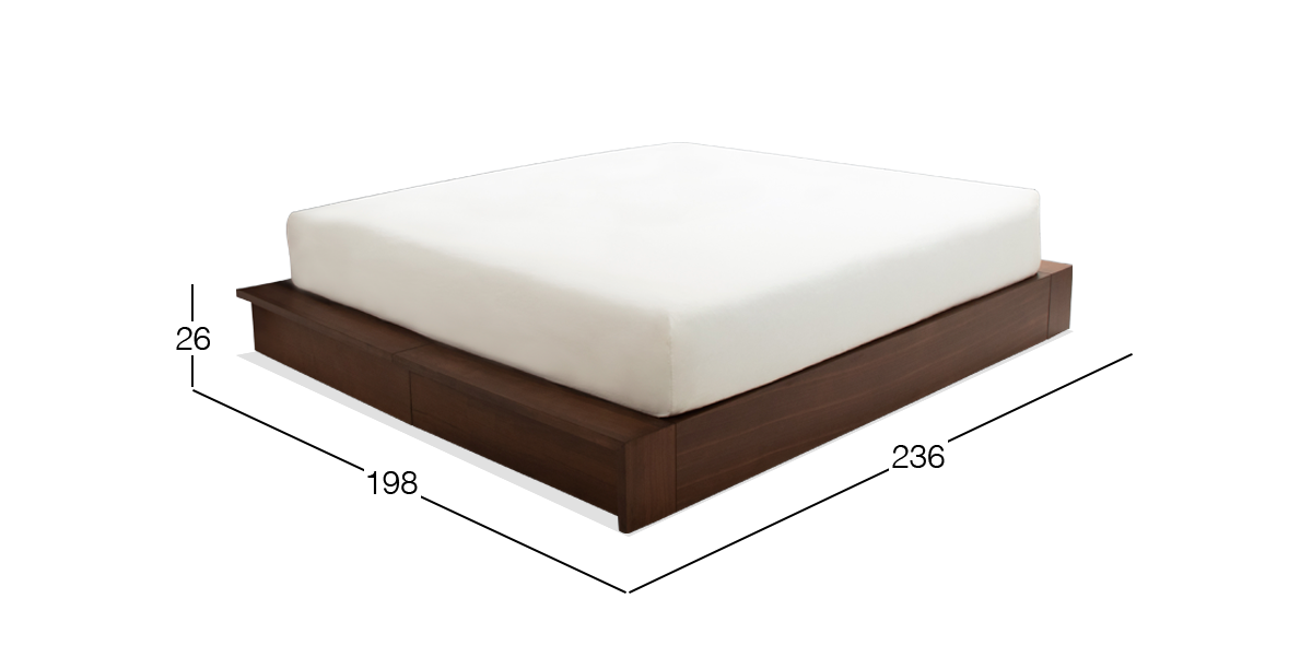 Base Cama King Size Penny Lane Café