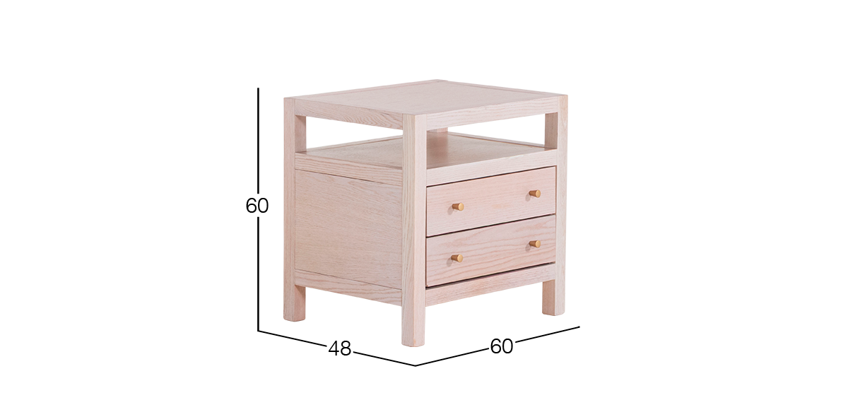 Buró 60 cm Lumo Natural