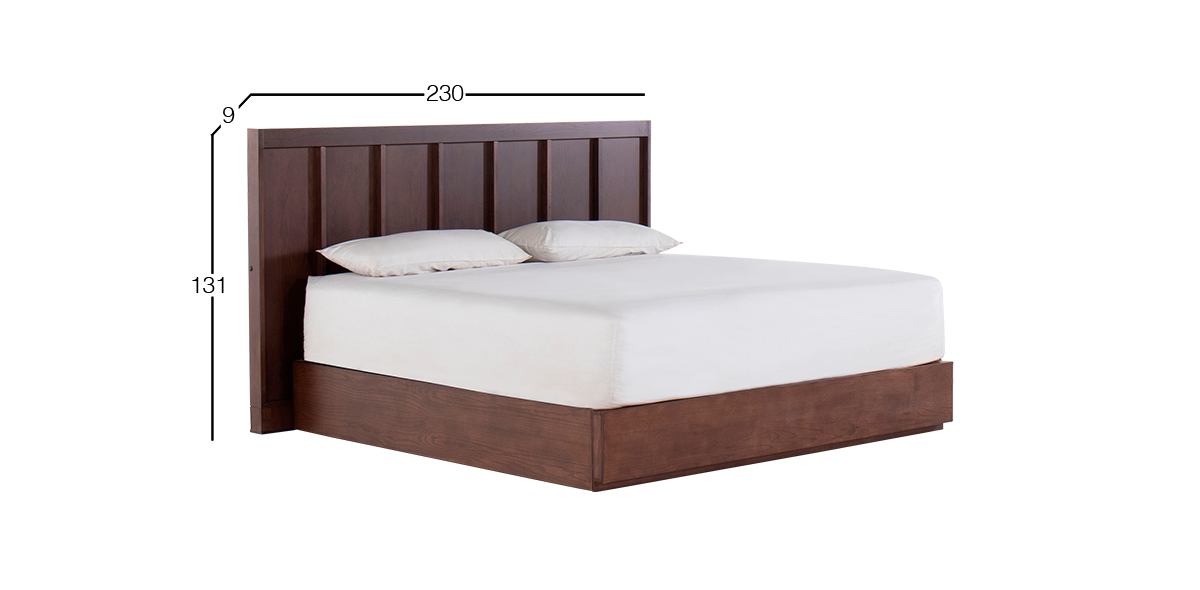 Cabecera King Size Mita Encino