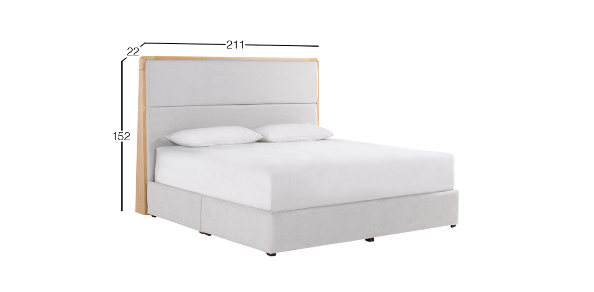 Cabecera King Size Tribeca Natural
