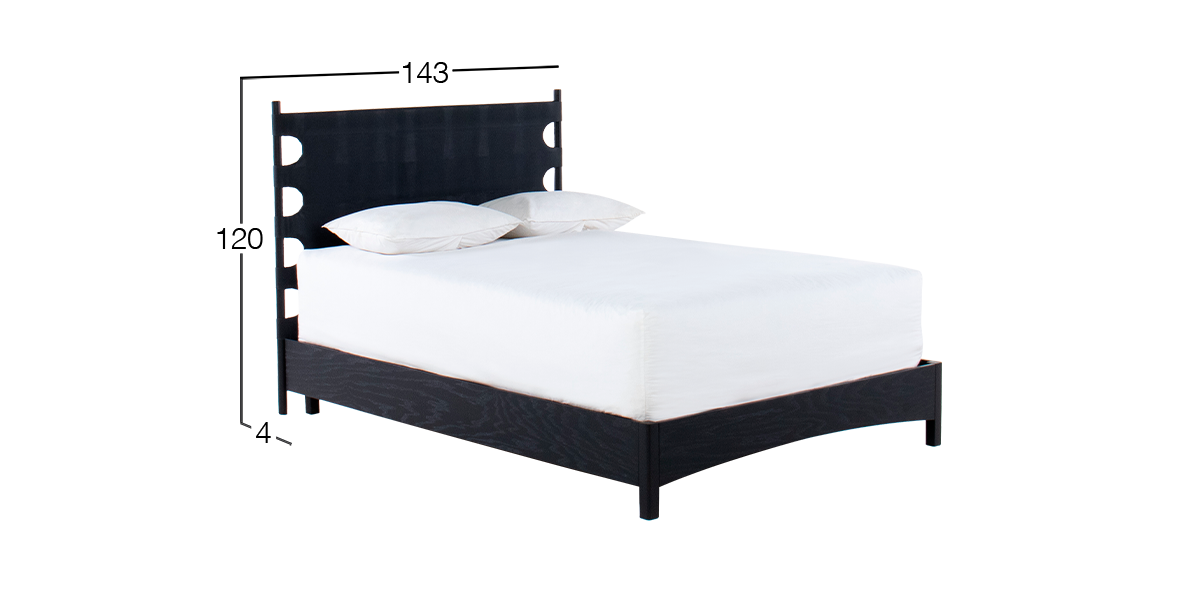 Cabecera Matrimonial Greco Negro