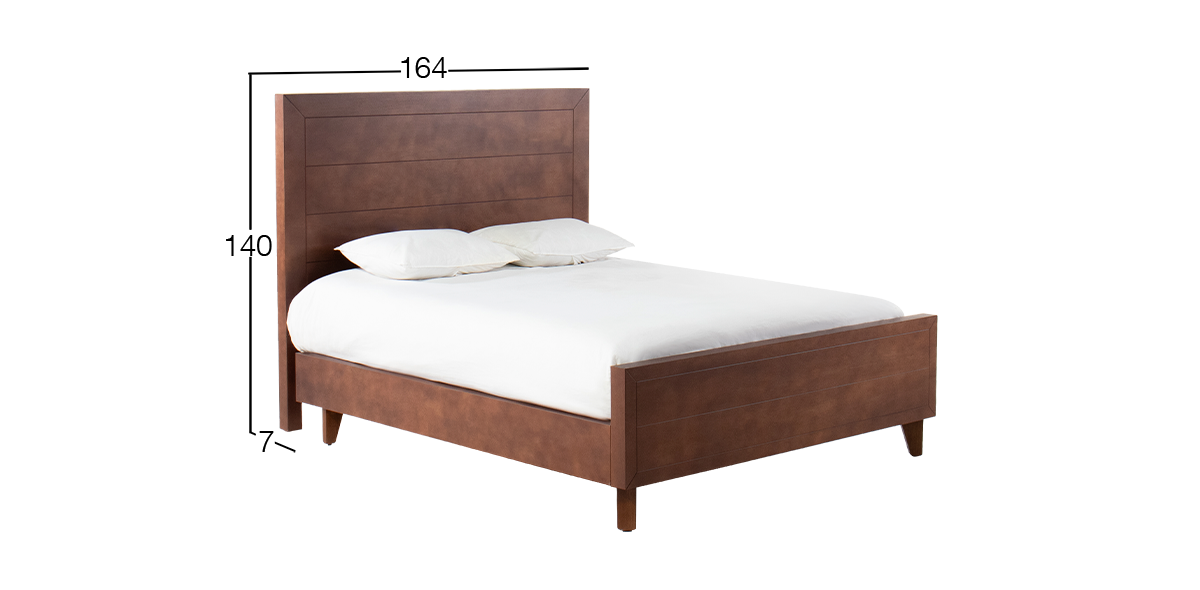 Cabecera Queen Size Granada Nogal