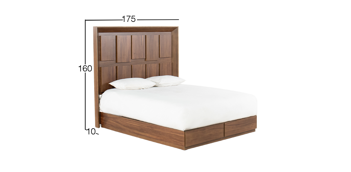 Cabecera Queen Size Keyser Parota