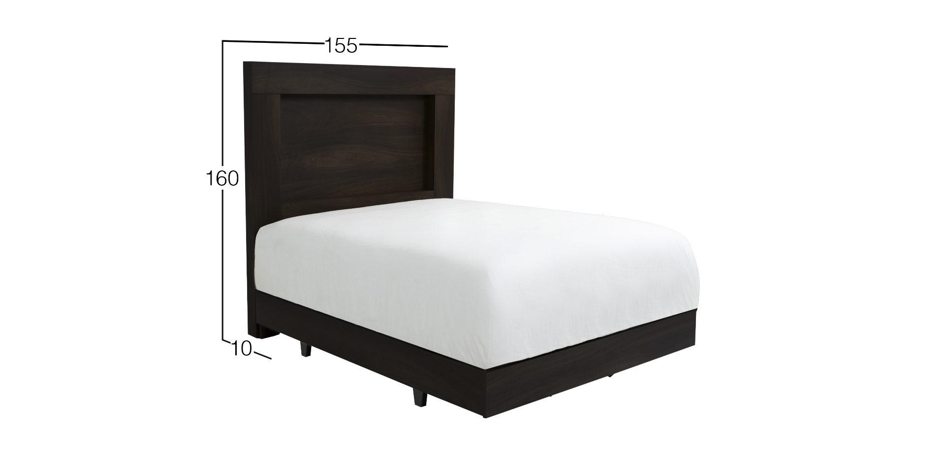 Cabecera Queen Size Constanza Negro